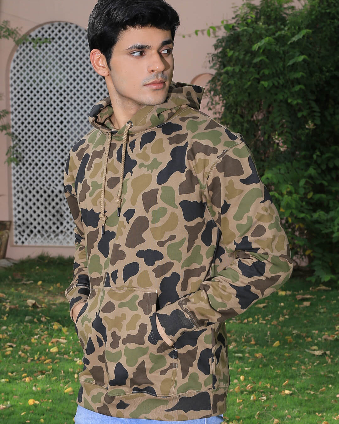 Men Army Original Printed Hoodie