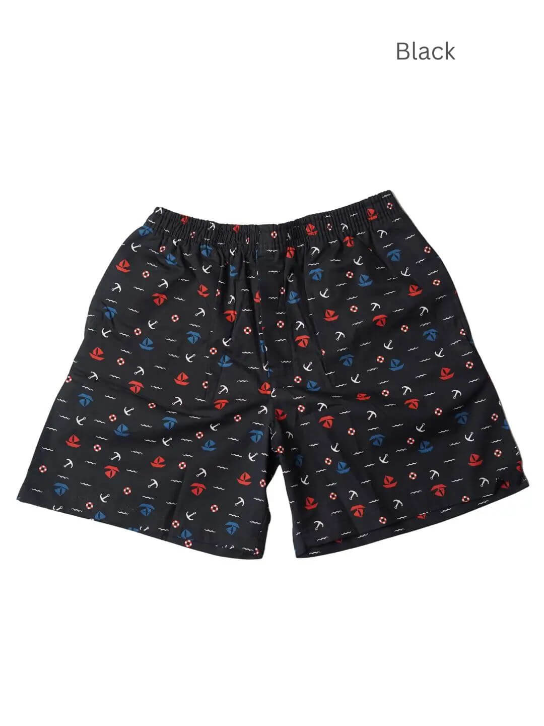 Black boxer shorts