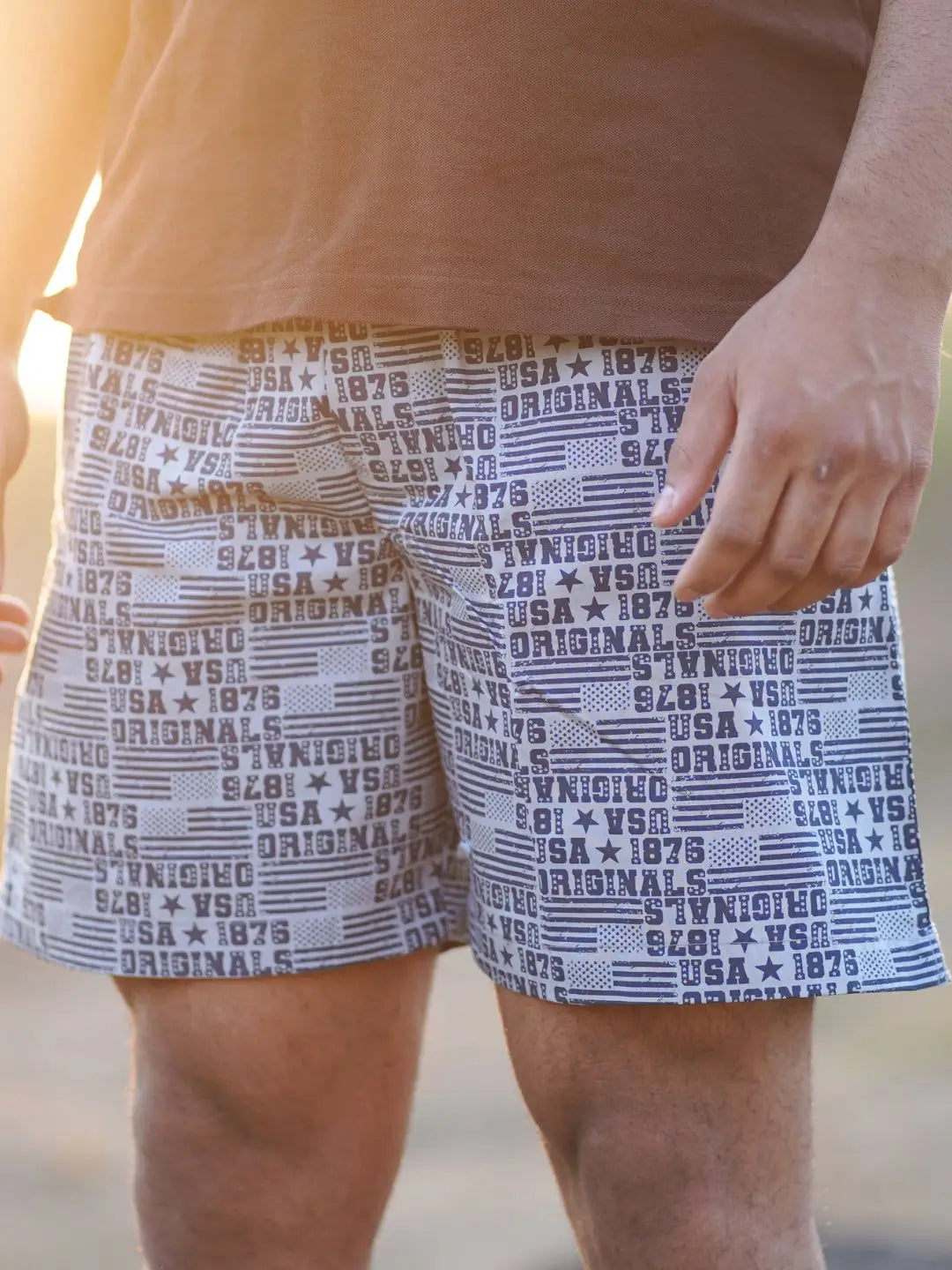 printed patterned boxer shorts for men