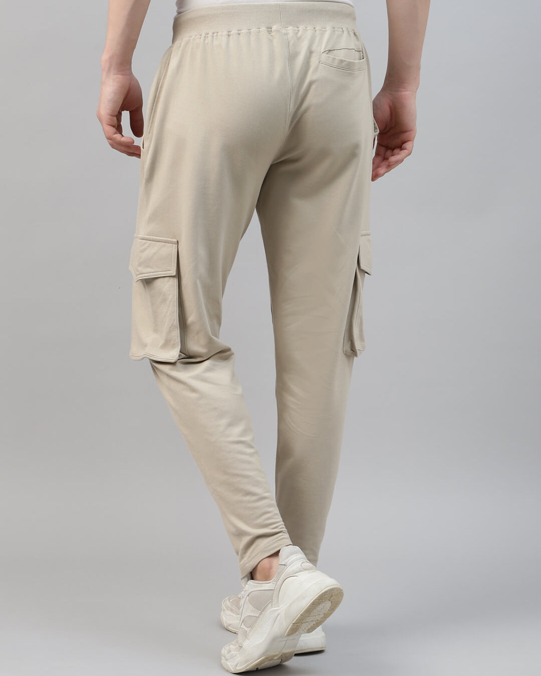 mens cargo jogger pant back photo