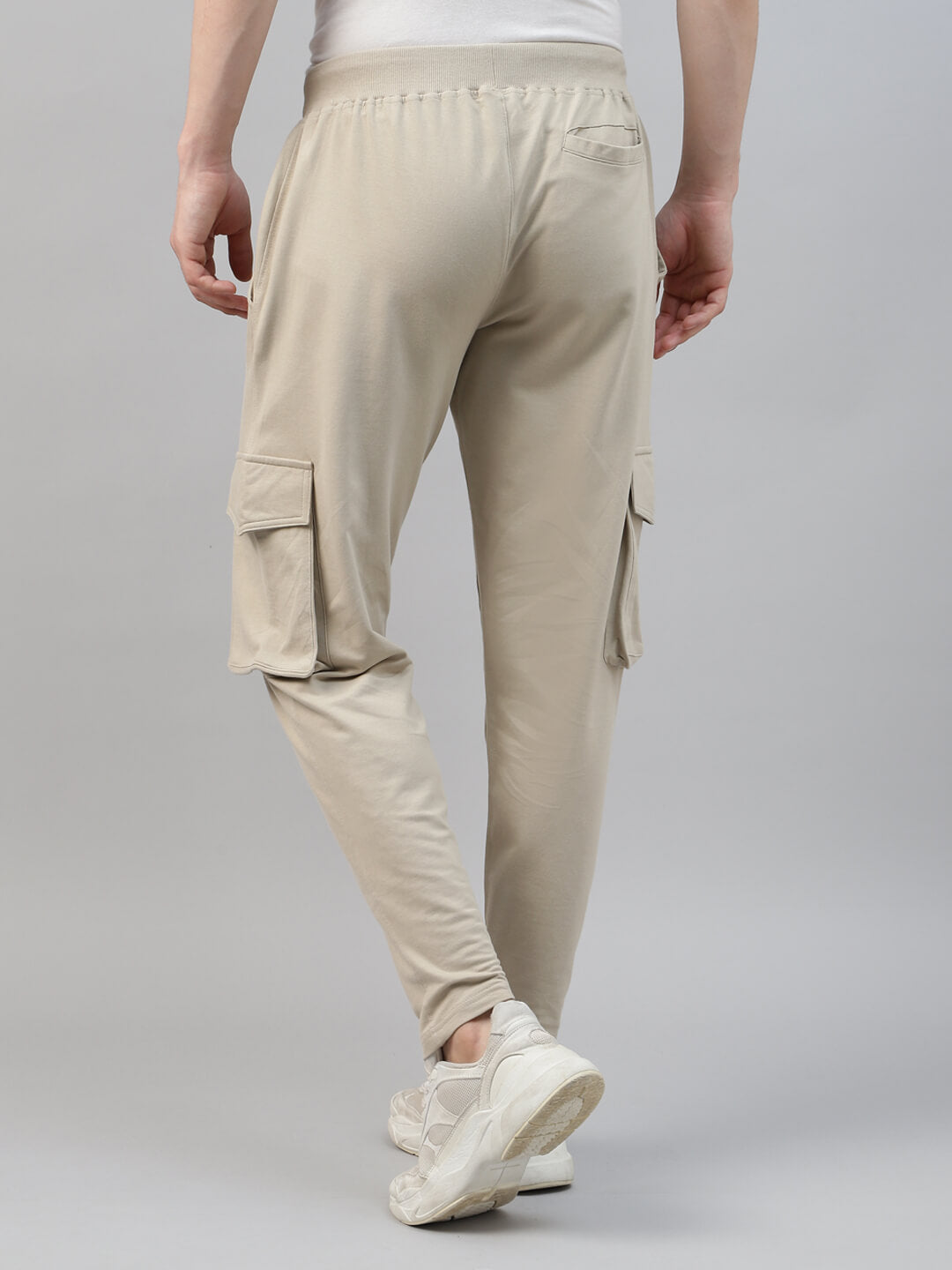 mens cargo jogger pant back photo