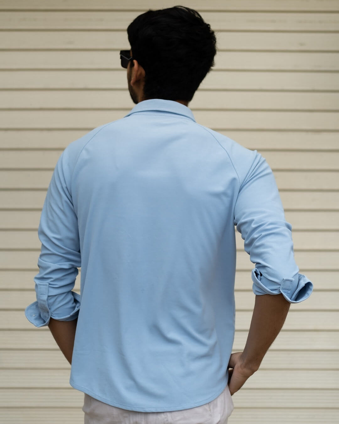 solid shirt for men