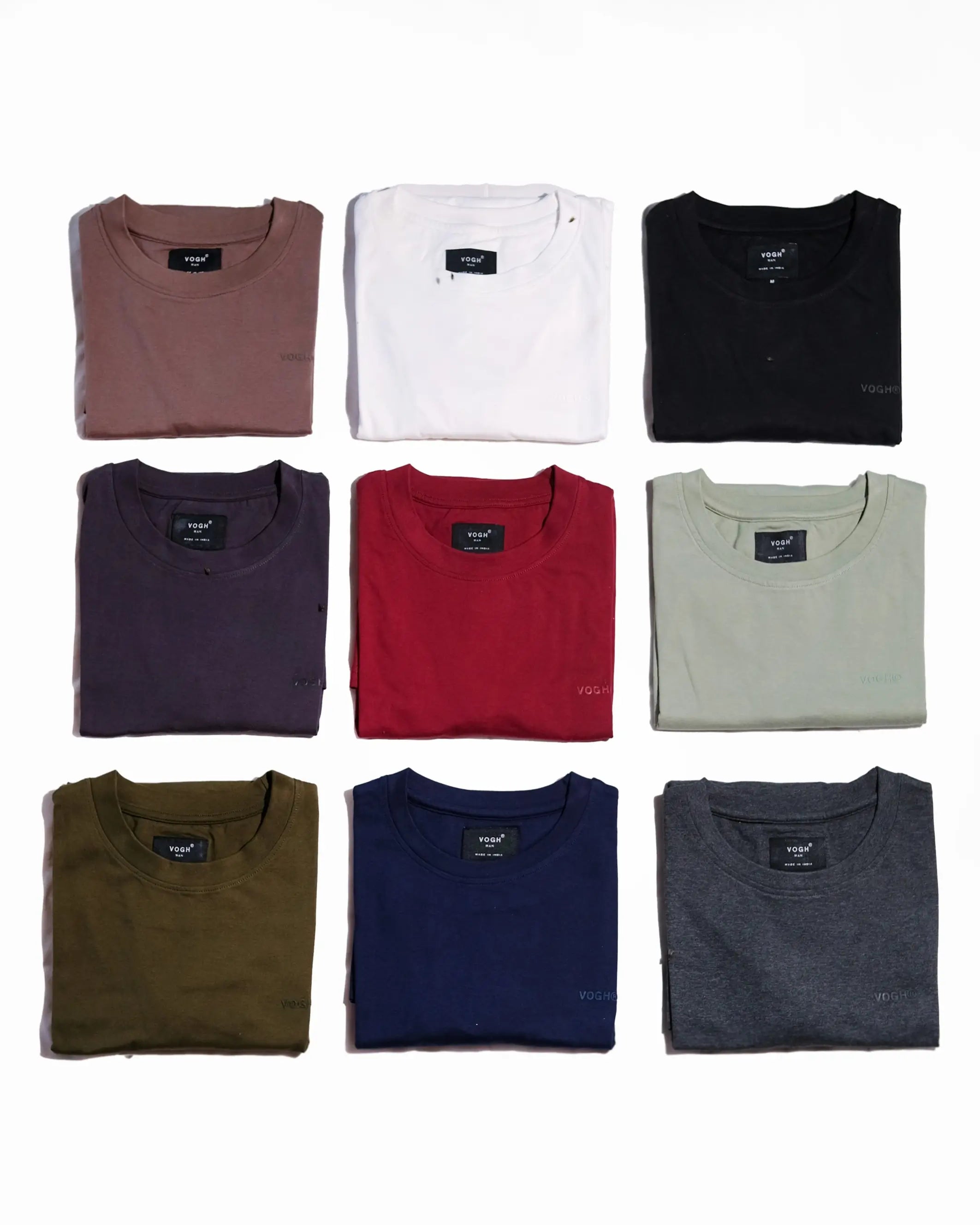 combo t shirts in various colors