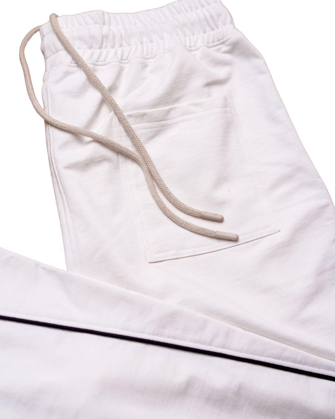 white cotton pajamas