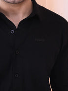 Black cotton shirt