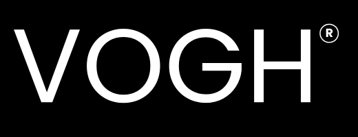 Vogh logo white