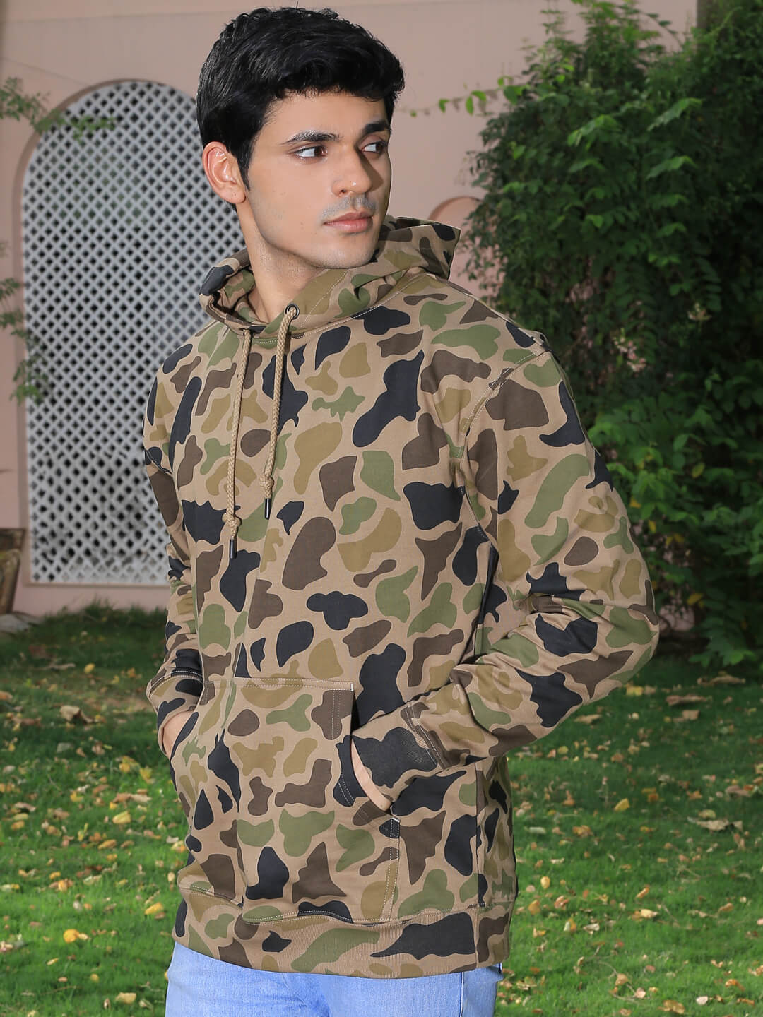 Men Army Original Printed Hoodie