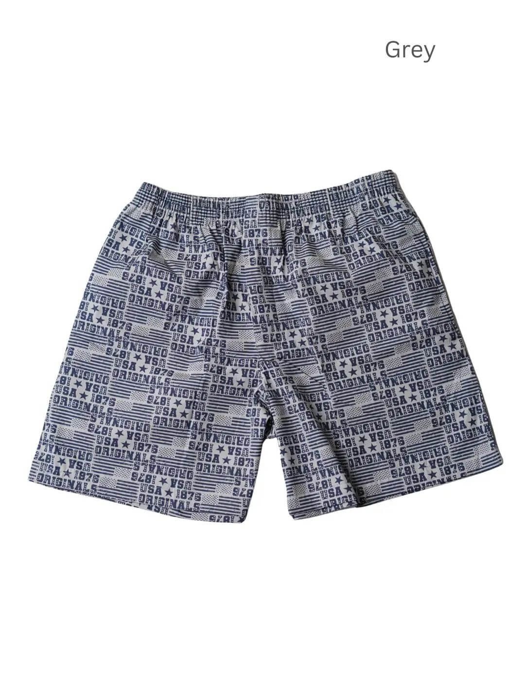 usa original grey boxer shorts