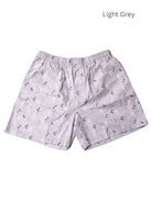 Light grey boxer shorts