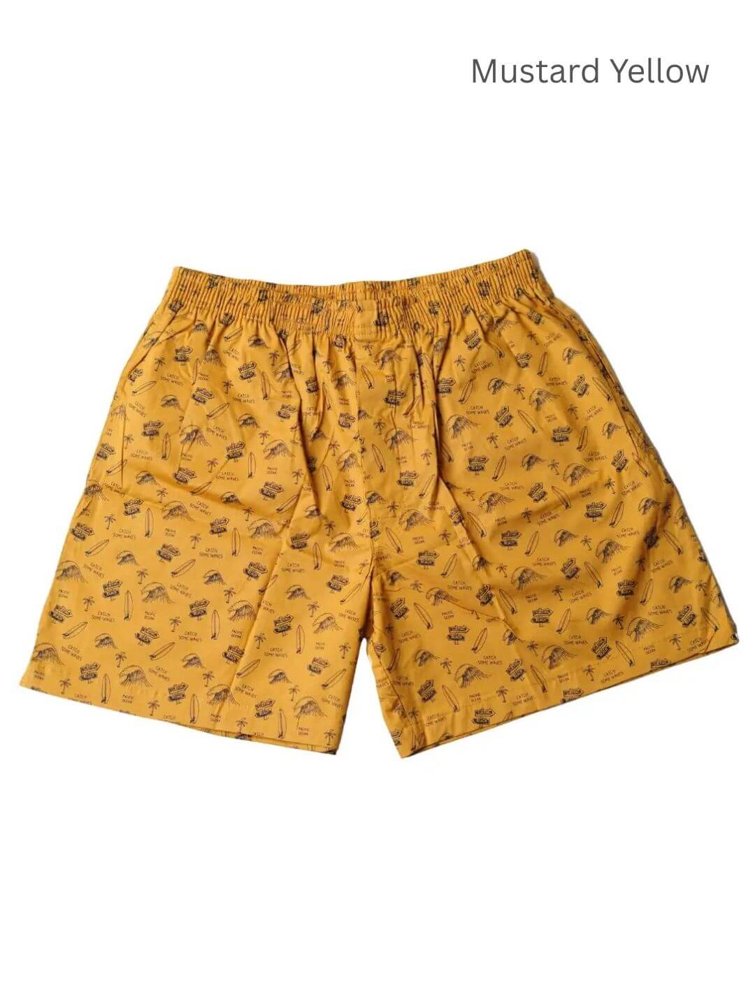 mustard yellow boxer