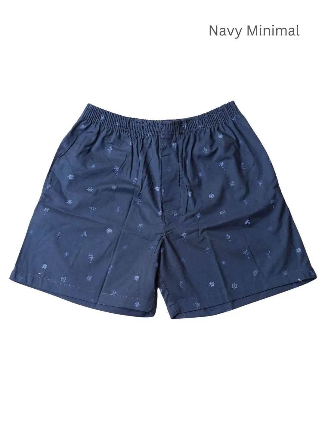 navy minimal boxer shorts
