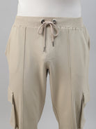 men cargo joggers close view