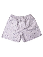 Light gray shorts for men
