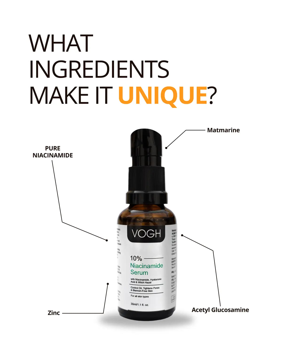 vogh face serum ingredients