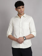 cotton mens white shirt