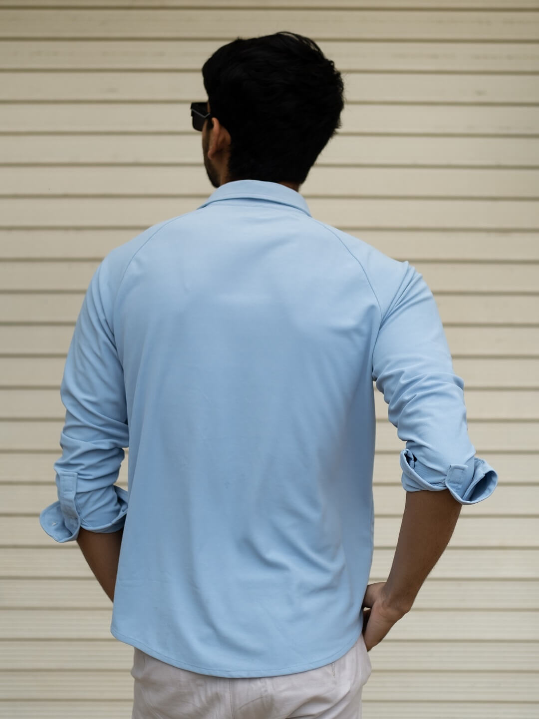 solid shirt for men