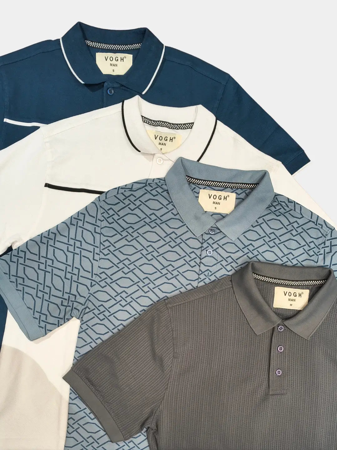 vogh polo t-shirts combos for men