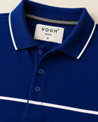 vogh ryal blue polo t-shirt for men