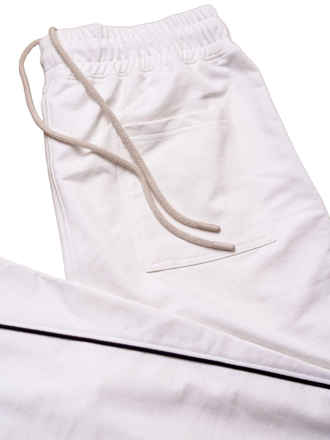 white cotton pajamas